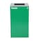 Alpine Industries Square Recycling Bin, 29 Gallons, Green Can, Square Opening Lid, for Trash ALP4450-KIT-GRN-S-TR - alternate 1